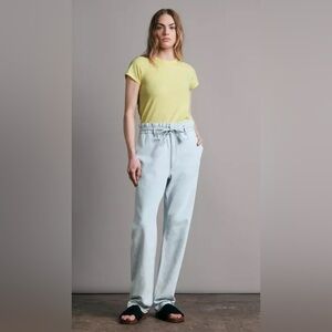 rag & bone Tie Cotton Linen Pant